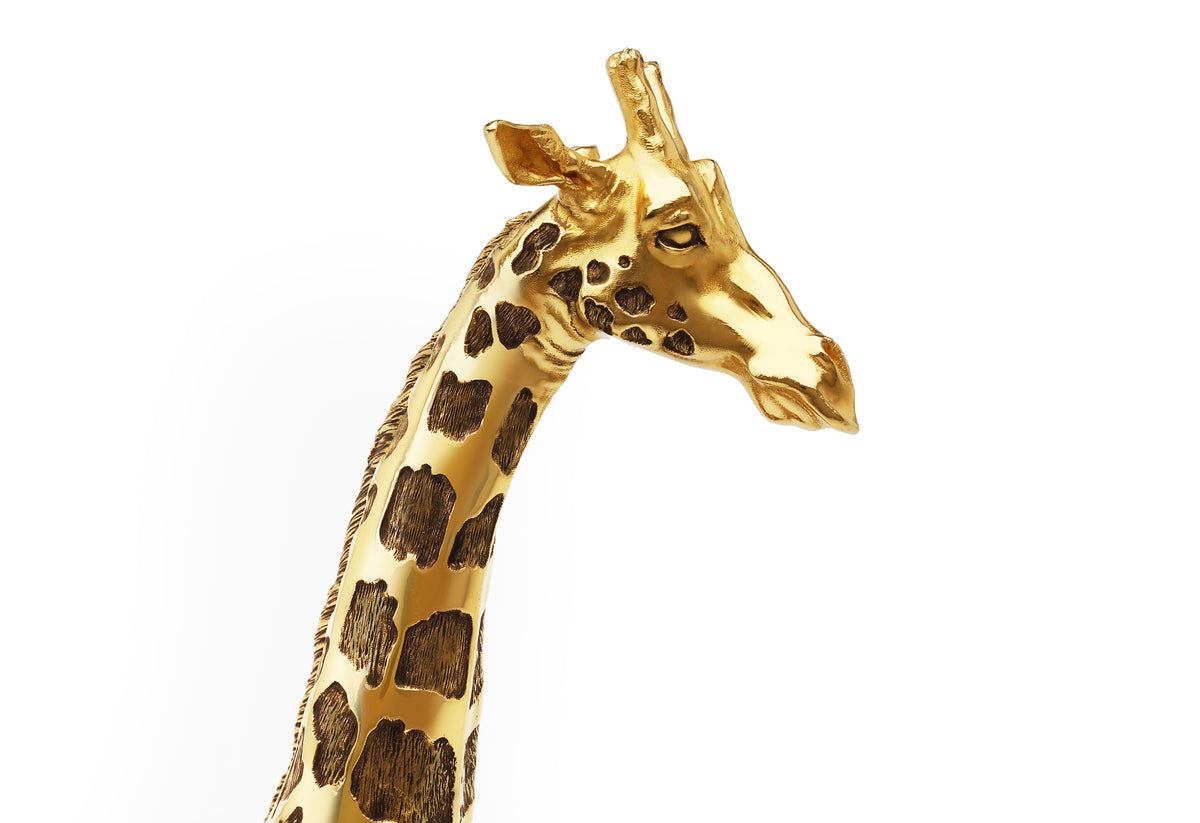 【Flippan】MEDALLON GIRAFFE ¥18,700税込　即完売品 Punu Rii | Rothschild's Giraffe for TUSK – Grant Macdonald London