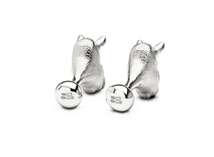 Kunene Rhino cufflinks for TUSK